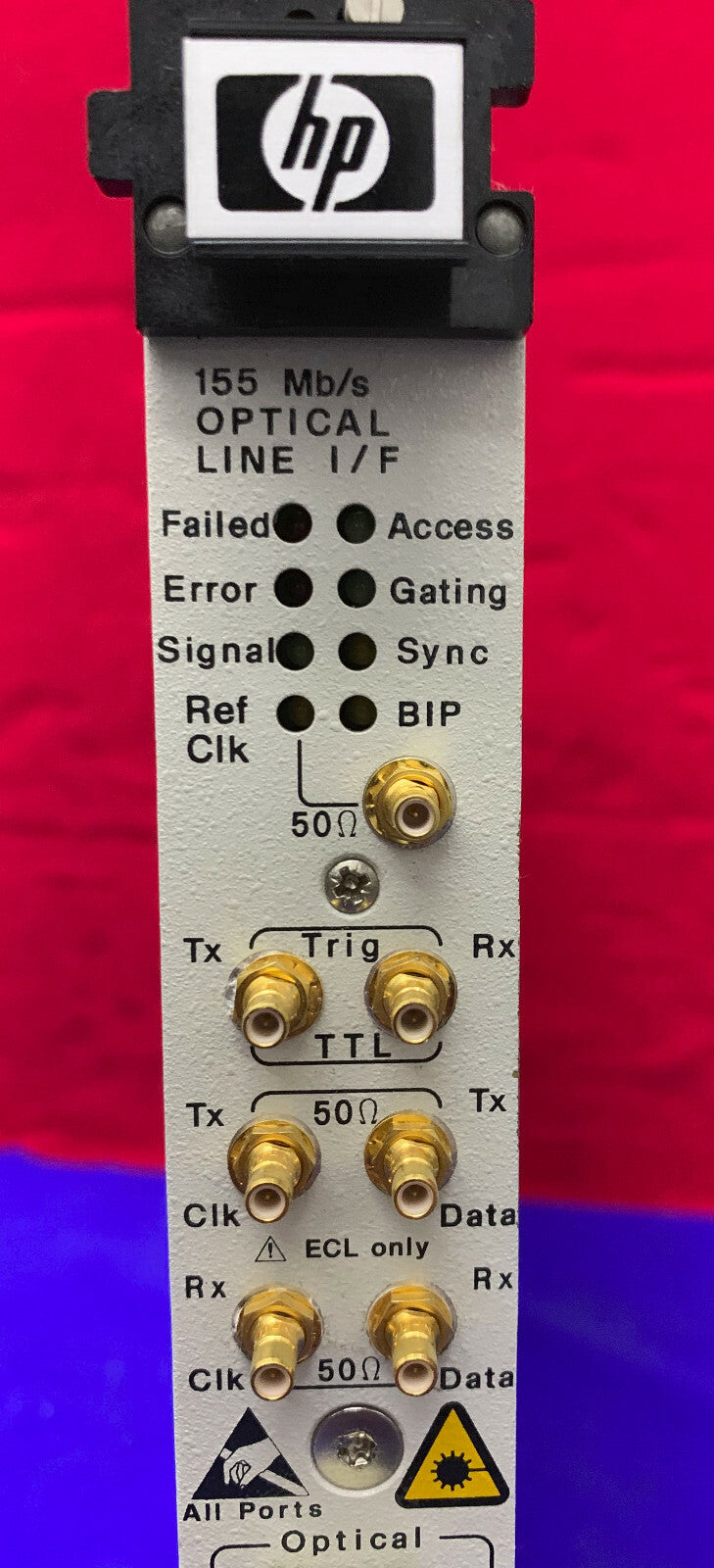 HP / HEWLETT PACKARD 75000 / VXI E1697A 155 Mb/s optische Leitungsschnittstelle