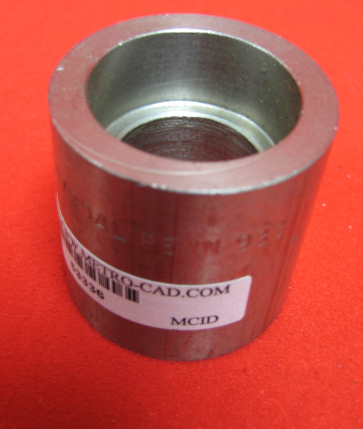 REDUCTOR SOLDADURA DE ACERO INOXIDABLE FORJADO PENN DE 1", 1 3/4" X 1 3/4" DE DIÁMETRO EXTERIOR DE 1", 1 3000 304 SS