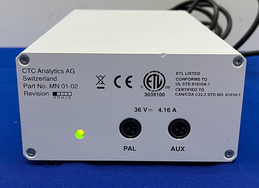 CTC ANALYTICS AG VOEDING ONDERDEELNUMMER MN 01-02 F - VOOR CTC ANALYTICS INSTRUMENTEN