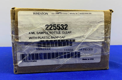 WHEATON 225532 BOTTIGLIE CAMPIONE DA 4 ML 1 SCATOLA/CONFEZIONE DA 144 PZ