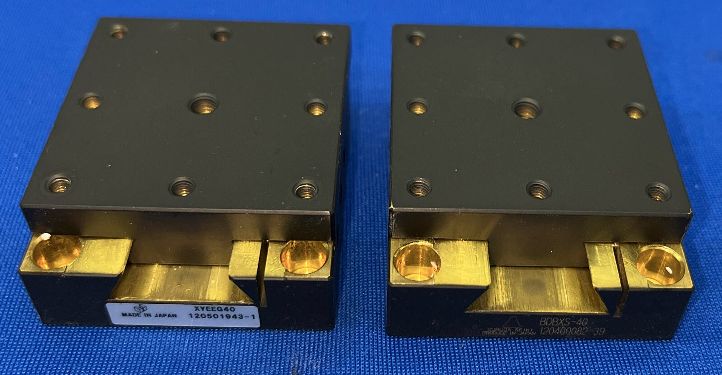 ミスミ XYEEG40 &amp; 駿河精機 BDBXS-40 高精度 X軸ステージ アリ溝
