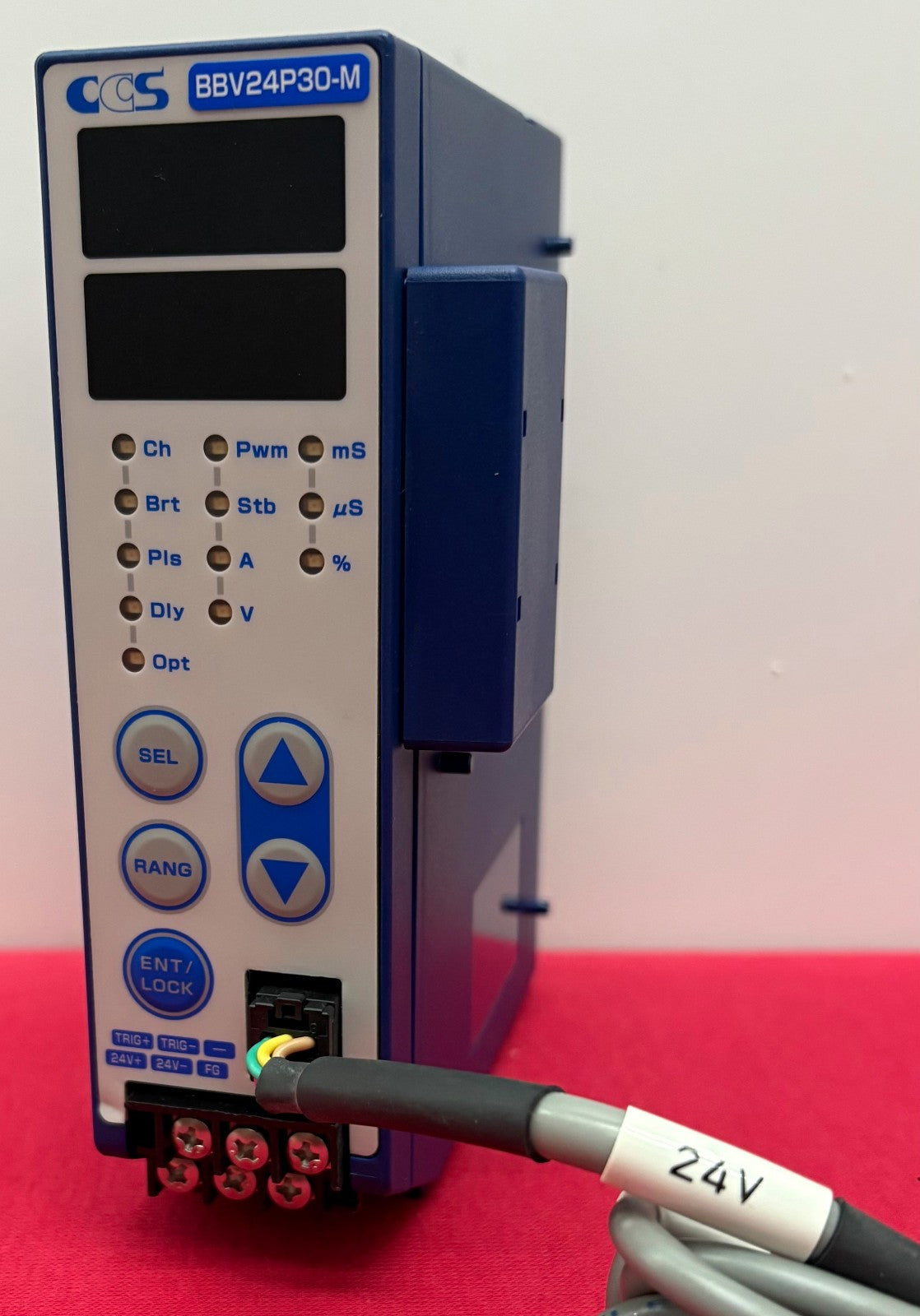 CCS BBV24P30-M / BB-V24P30-M LED LIGHT MASTER UNIT 24VDC - FOR PARTS/REPAIR