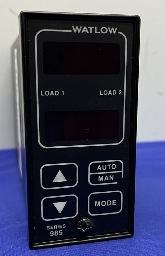 WATLOW 温度コントローラ シリーズ 985 985A-1BB0-0000 REV E - ブラケットなし