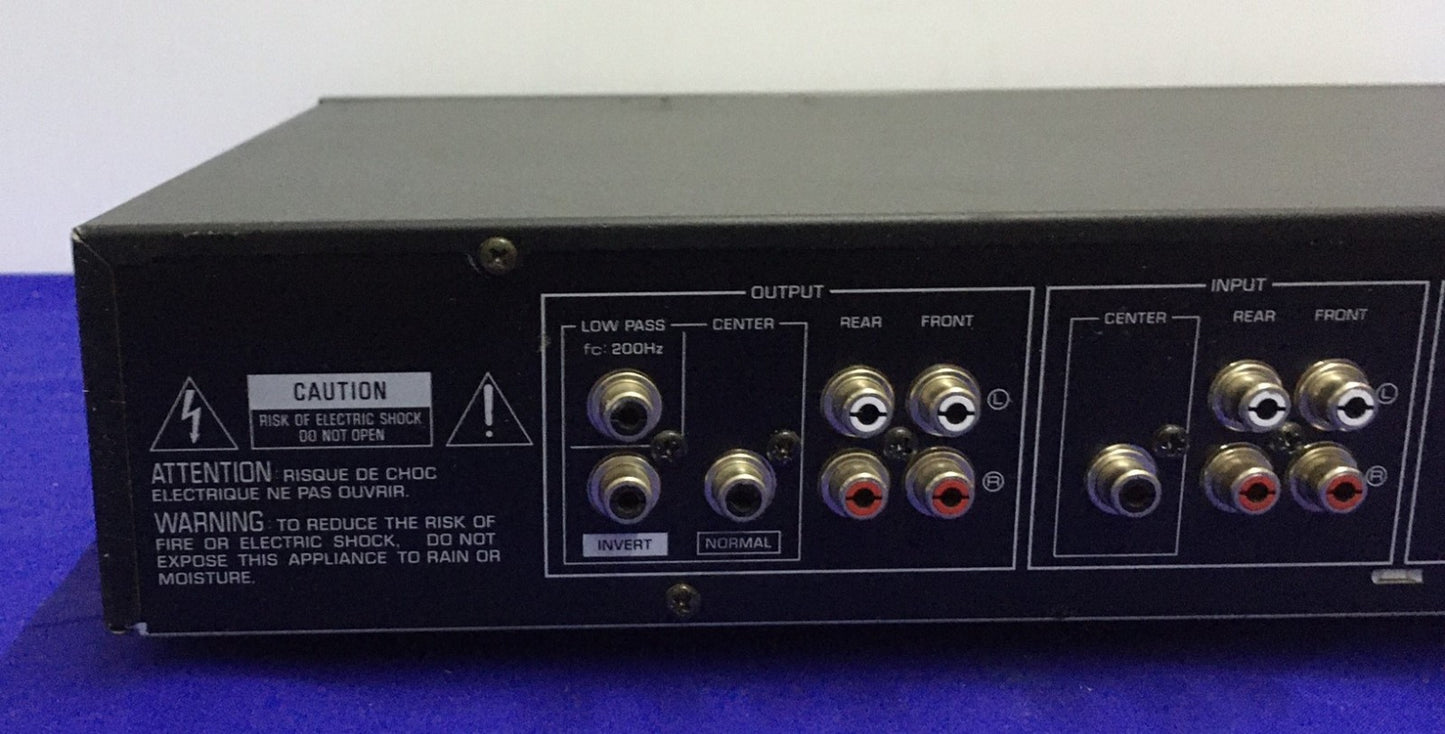 YAMAHA,DSR-70 PRO NATURAL SOUND DIGITAL SURROUND DECODER ITEM IS USED