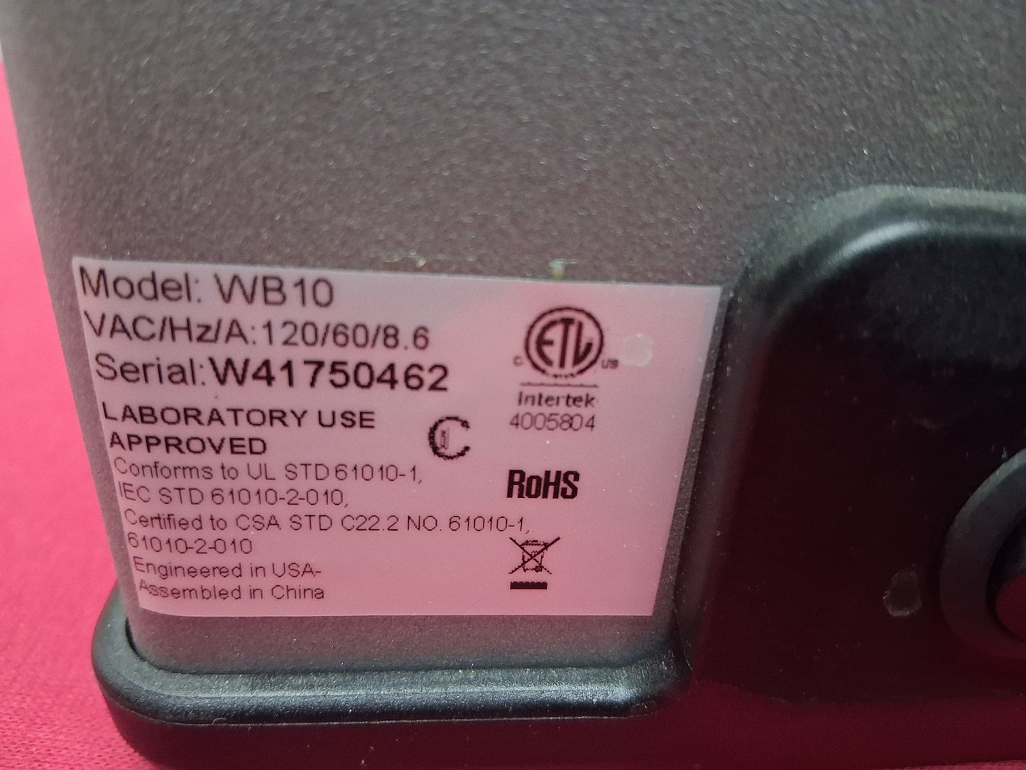 PolyScience WB10 Heated Water Bath. 10 Liter Capacity TESTED WORKS