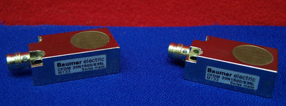 QTY 2 - BAUMER ELECTRIC CFDM 20N1500/S35L CAPACITIVE FLAT PACK 10119702 SENSOR
