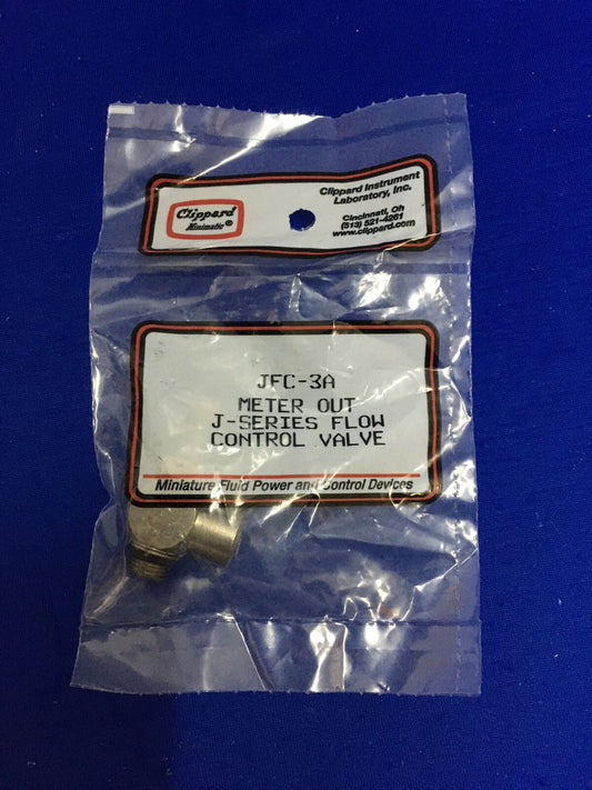 CLIPPARD JFC-3A METER OUT J-SERIES FLOW CONTROL VALVE