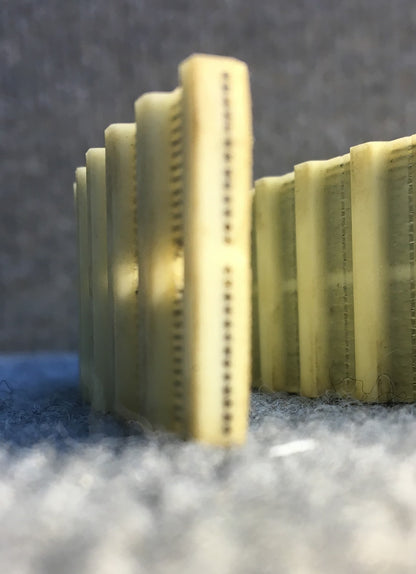 Menge 2 - Zahnriemen aus Polyurethan - jeweils ca. 26 Fuß lang 