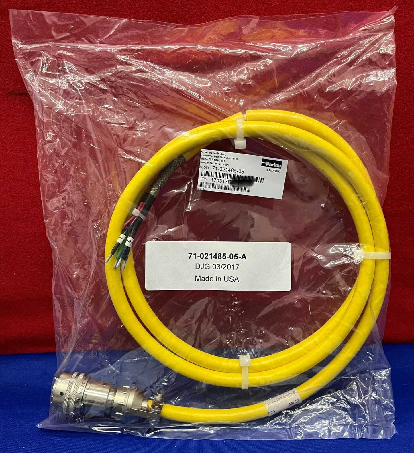 Parker Compumotorkabel 71-021485-05 A Motorrotatiekabel 5ft