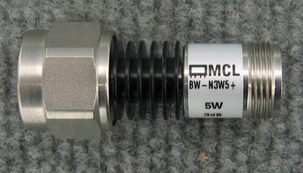 MCL BW-N3W5+ アッテネーター 5W 3db DC-18GHz 