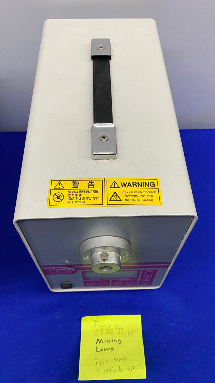 HAMAMATSU PHOTONICS KK LIGHTNINGCURE LC5 / L8333-01 SPOT LIGHT SOURCE 1 LOT OF 2