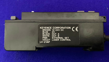KEYENCE LV-21AP / DIGITALER LASERVERSTÄRKER/SENSOR DER LV-SERIE