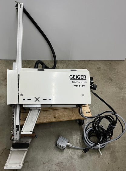 GEIGER HANDLING SYSTEMS MOTION PICKER MINISERVO 1.5 115V VOOR ONDERDELEN/REPARATIE