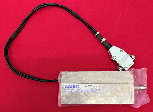 SMAC LCA25-025-15-6F-5 MOVING LINEAR ACTUATOR STROKE 25mm