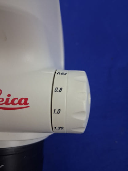 Leica S4E 6.3-30X Stereo Zoom Microscope Head Only 10446293 with 10x Eyepieces
