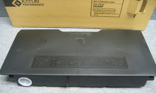 KATUN 37669 WASTE TONER CONTAINER FOR USE IN SHARP DIGITAL COPIER/PRINTERS