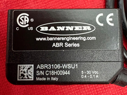 BANNER ABR SERIES BARCODE READER ABR3106-WSU1 1280x960 PIXELS