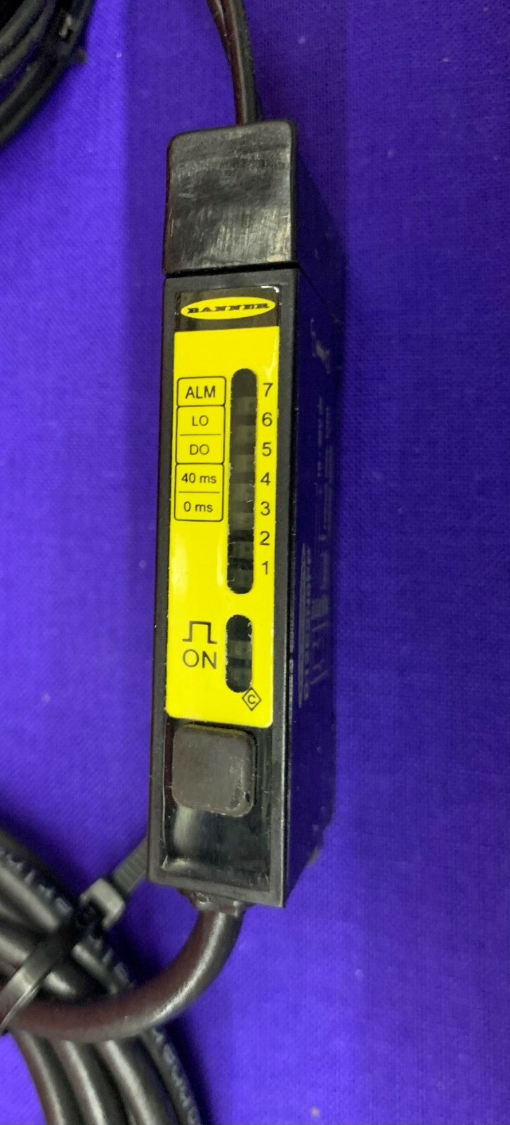 Banner D12E2N6FP Sensore fotoelettrico/in fibra ottica in plastica 