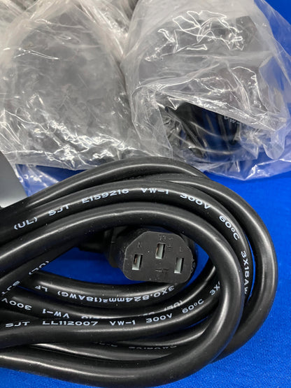 CABLES DE ALIMENTACIÓN 125 V, 10 A, GRADO HOSPITALARIO LOTE DE 5