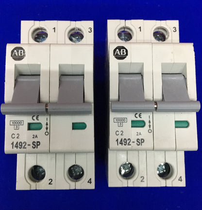 Menge 2 - Allen-Bradley AB 1492-SP / 1492-SP2C020 SER C-LEISTUNGSSCHALTER