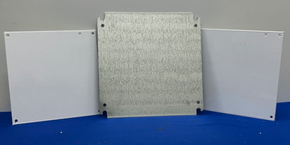 PANNEAUX INTÉRIEURS EN ACIER HOFFMAN - 1 CP12126 GALVANISÉ ET 2 A10N10P - 1 LOT