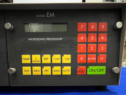 PARTI/RIPARAZIONE SONICS &amp; MATERIALI EM 1500 MICROSONIC PROCESSORE SALDATORE CONTROLLER