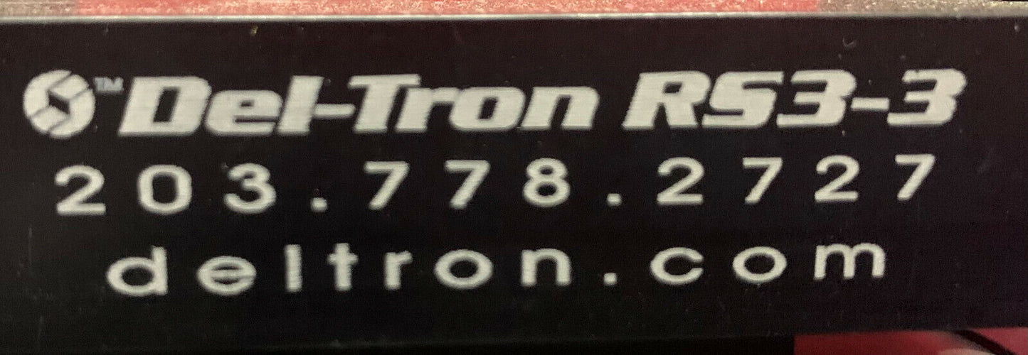 Del Tron RS3-3 gekruiste rolgeleider met Parker 4450-DM geleider en rotatiebevestiging