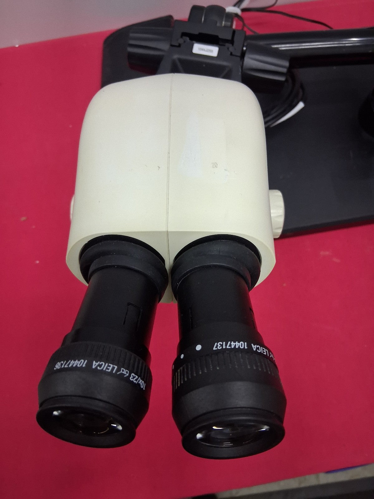 LEICA S6E STEREO ZOOM 6.3- 40X MAGNIFICATION BOOM STAND LED RING LIGHT