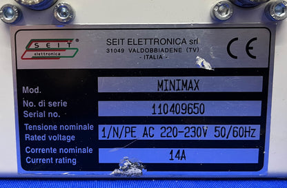 SEIT Festkörper-Induktionsheizsystem Modell Minimax 220-230 für Teile/Reparatur