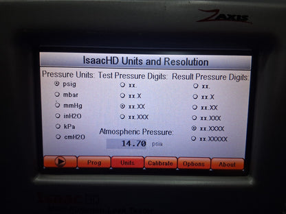 Issac / Zaxis Issac-HD-2PC MULTI FUNCTION LEAK TESTER  10 PSI MODULAR AIR LEAK