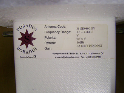 Stella Doradus Hochleistungs-Sektorantenne 35 SD9890NV 16dBi 3,3 - 3,6GHz