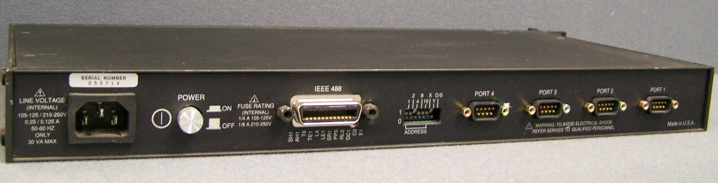 IO TECH SERIAL 488/4 SN 055714 BUS-KONVERTER IEEE 488