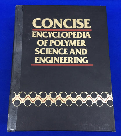 WILEY-INTERSCIENCE ISBN 0-471-51253-2 ENCICLOPEDIA CONCISA DELLA SCIENZA DEI POLIMERI