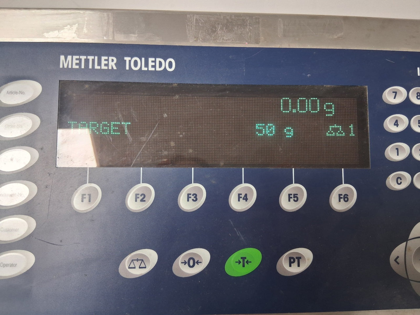 Mettler Toledo IND690 Weighing Terminal with X1202S Precision Weighing Platform