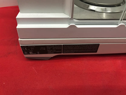 METTLER TOLEDO XPE404S PRECISION BALANCE 410 G CAPACITY READABILITY 0.1 MB