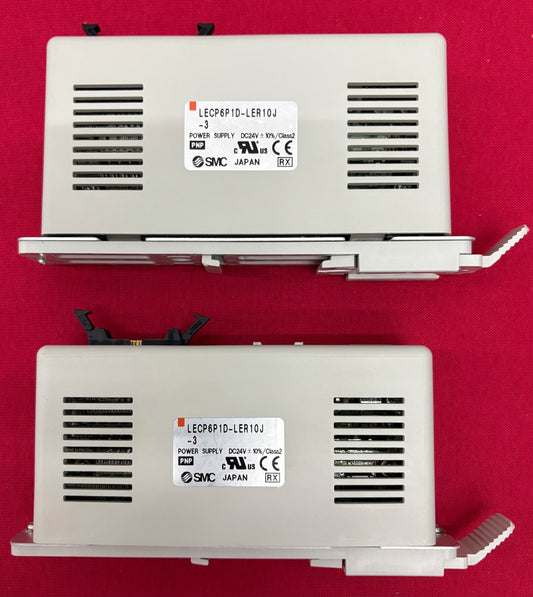 SMC LE MOTOR DRIVE LECP6P1D-LER10J-3 ELECTRIC ACTUATOR - 1 LOT QTY 2