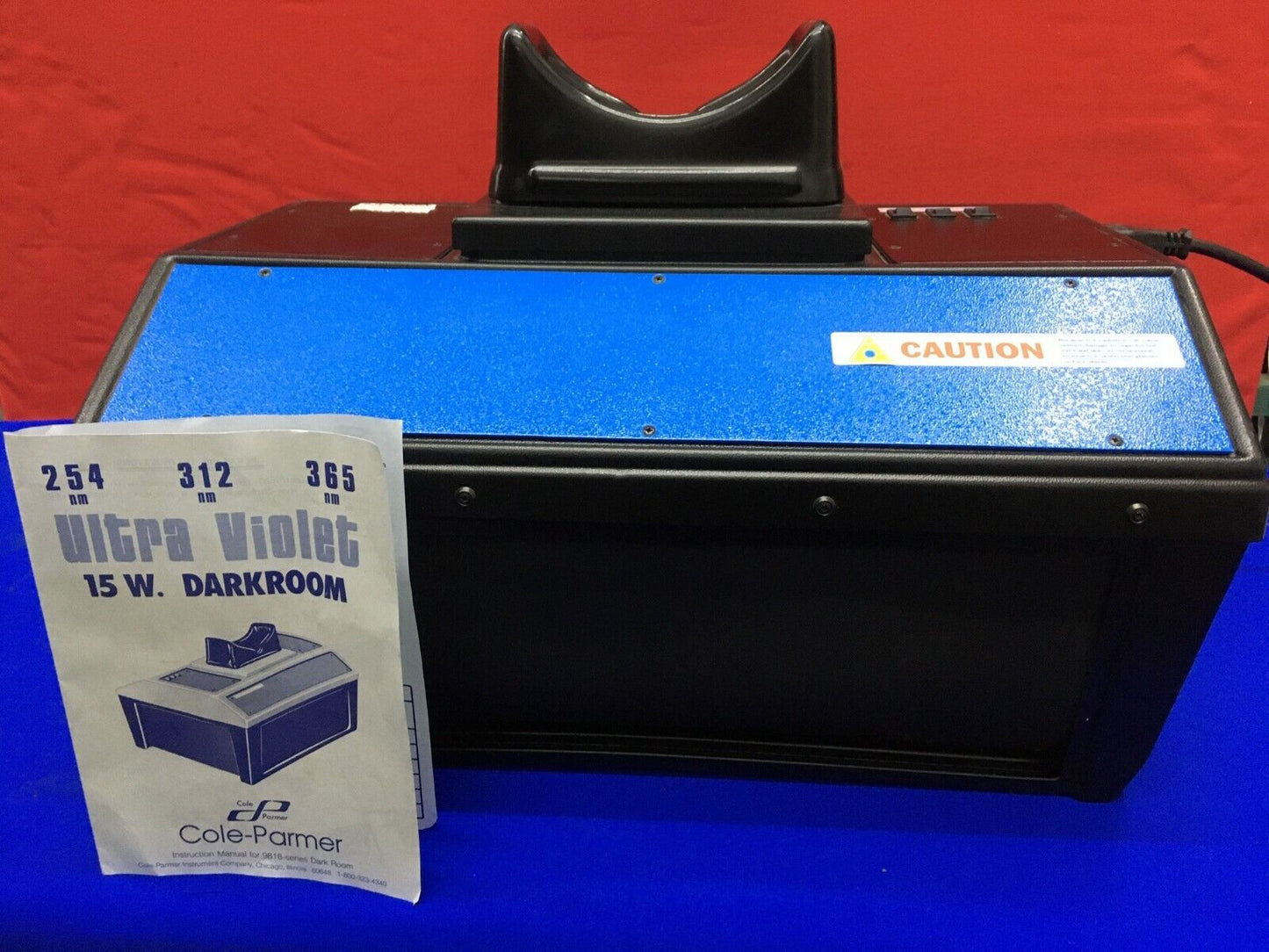 Salas oscuras de Cole Parmer Cole-Parmer Instruments Co. Serie 9818 