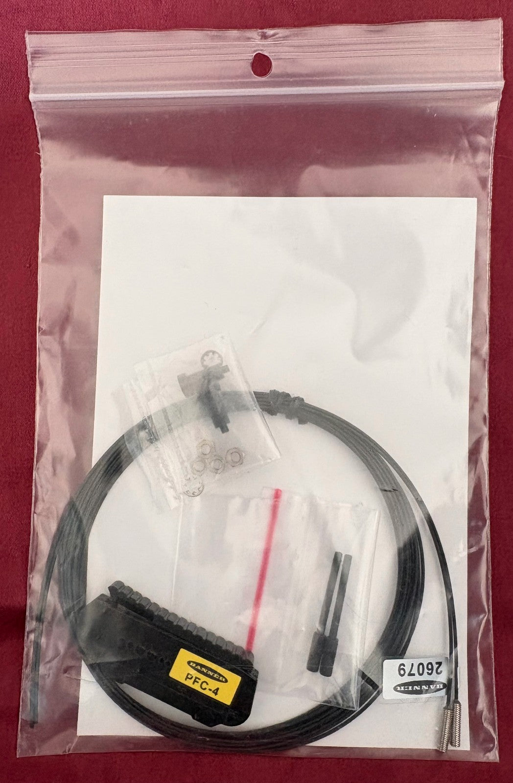 BANNER PIT26U 26079 PLASTIC FIBER OPTIC CABLE