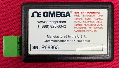 OMEGA OM-CP-PROCESS101A CURRENT DATA LOGGER RANGE -2 to +30mADC