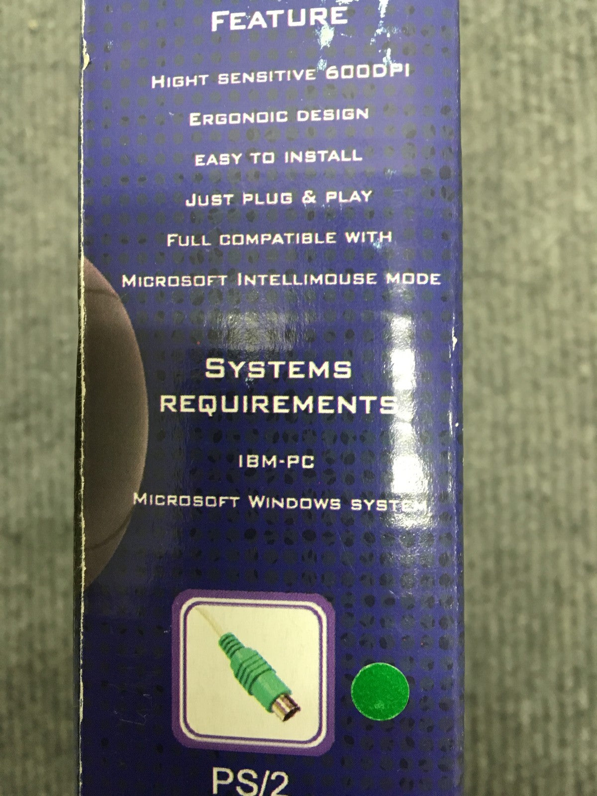 SOURIS À DÉFILEMENT HAUTE SENSIBILITÉ 600 DPI