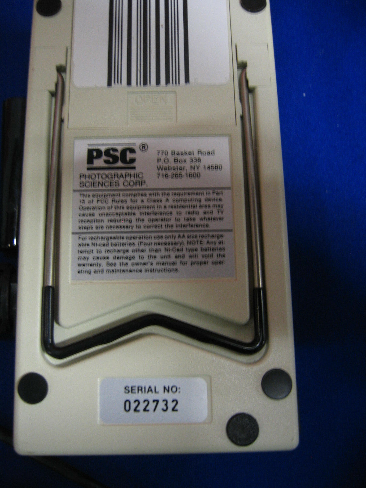 PHOTOGRAPHIC SCIENCES CORP,PSC QUICK-CHECK4 Quantità 2