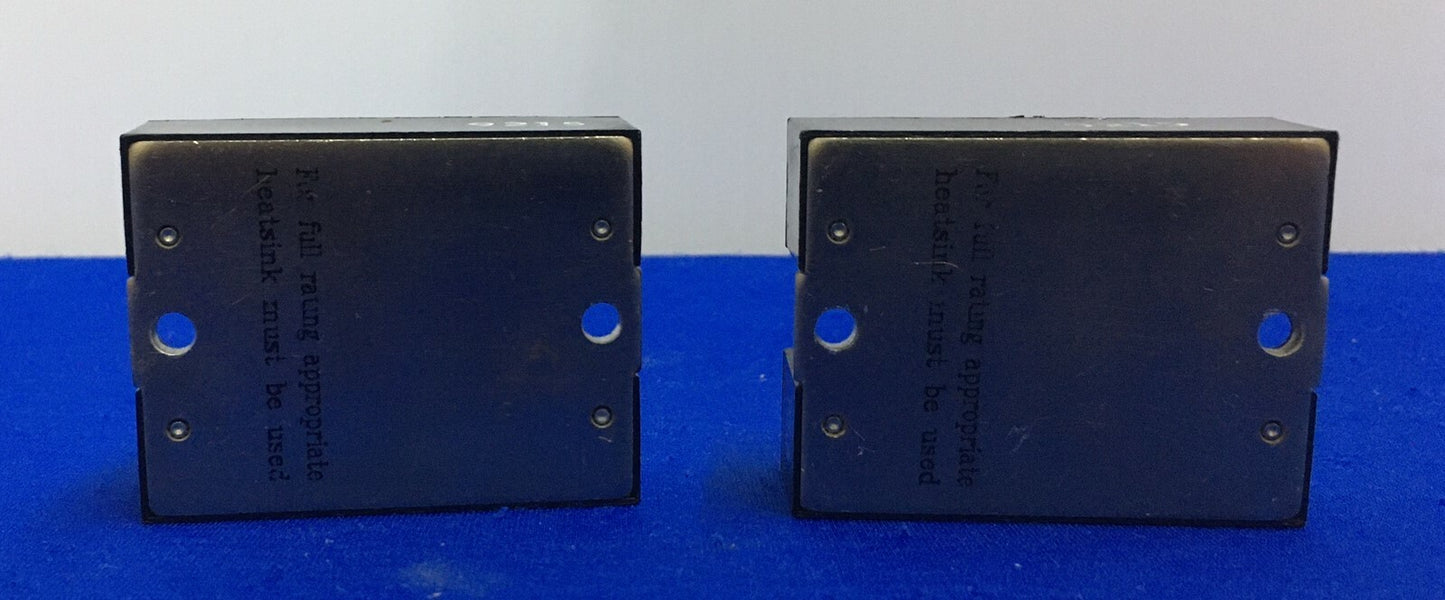 1 LOTTO QTY DI 2 - RELÈ A STATO SOLIDO MAGNECRAFT ELECTRIC W6102DSX-1