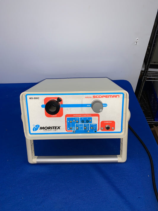 MORITEX MS-500C MICROSCOPEMAN Microscope light source Halogen