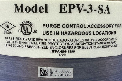 ALLIED WITAN PEPPERL+FUCHS EPV-3-SA PURGE CONTROL ACCESSORY