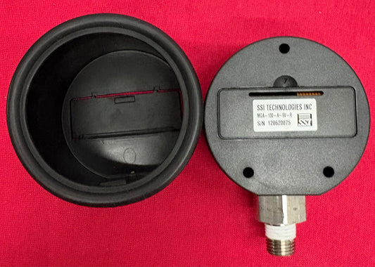 SSI MGA-100-A-9V-R DIGITAL PRESSURE GAUGE 0-100 PSI
