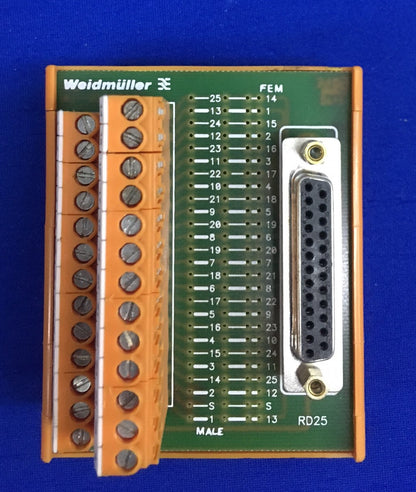 WEIDMULLER 910645-67 / 910645/67 / 91064567KLEMMENBLOCK-SCHNITTSTELLE