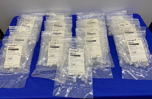 VWR 60818-576 TUBOS DE CULTIVO DE 12 X 75 MM - 17 PAQUETES DE CANTIDAD 25 UNIDADES - TOTAL DE 425 TUBOS