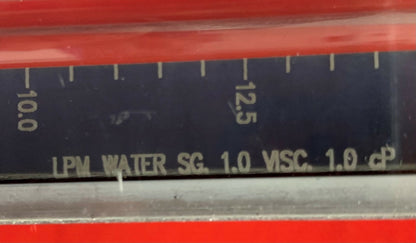 Brooks Instrument 1307FL22CK1BA Tube LPM Water Variabele Oppervlakte Flowmeter 