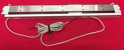 SMC LONG STROKE 300mm AIR PNEUMATIC SLIDE TABLE MXY8-300 Boro 8mm w/ 2 SMC D-M9N