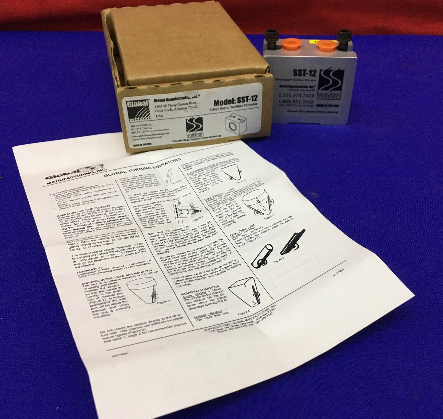 VIBRATORE A TURBINA SILVER SONIC ® SST-12 DI PRODUZIONE GLOBALE 